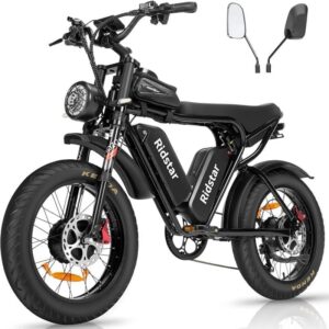 Electric bike Ridstar Q20 PRO 52V (2000W Dual Motor) 40AH Battery – Image 1