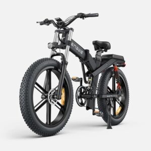 Engwe X26 1000W 26" Fat Bike Pliable E-Mountain Bike Double Batteries EMTB – Image 10