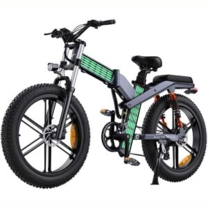 Engwe X26 1000W 26" Fat Bike Pliable E-Mountain Bike Double Batteries EMTB – Image 7