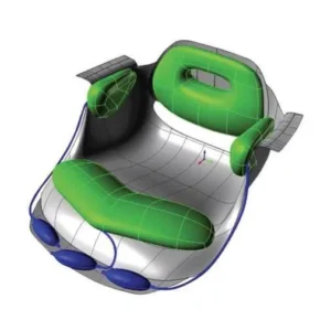 Kayak de peche Tequila Angler solo - Vert - Adulte - 1 place - Gonflable - Bateau - Navigation – Image 3