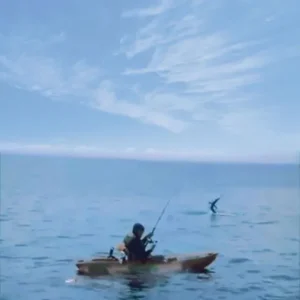 Kayak de peche Tequila Angler solo - Vert - Adulte - 1 place - Gonflable - Bateau - Navigation – Image 2