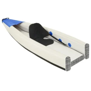 Kayak gonflable 1 place  Polyester Bleu - 375x72x31 cm – Image 3