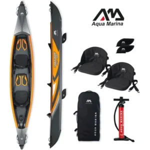 Kayak gonflable TOMAHAWK 440 Aquamarina 2 Places – Image 1