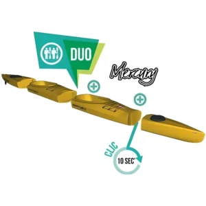 Kayak rigide modulable Mercury GTX duo - Point 65°N - Blanc - 2 places – Image 1