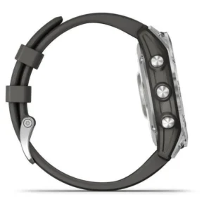 Montre Connectée GARMIN Fenix 7 - Noire & Argent - Entraînements Personnalisés - Autonomie Longue Durée – Image 3