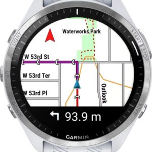 Montre GPS Garmin Forerunner 965 Blanc – Image 4