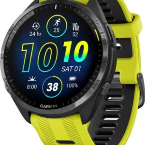 Montre GPS Garmin Forerunner 965 Noir Jaune Vif – Image 1