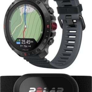 Montre GPS Polar Grit X2 Pro Noir Night + Ceinture Cardiaque H10 – Image 1