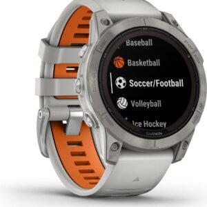 Montre de Sport Garmin Fenix 7 Pro Sapphire Solar Titane – Image 5