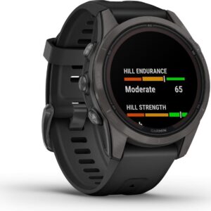 Montre de Sport Garmin Fenix 7S Pro Sapphire Solar Titane – Image 2