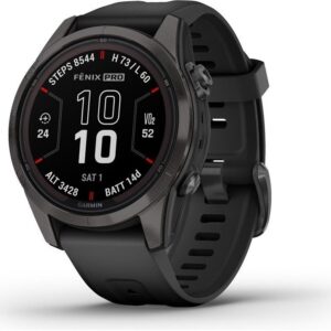 Montre de Sport Garmin Fenix 7S Pro Sapphire Solar Titane – Image 1