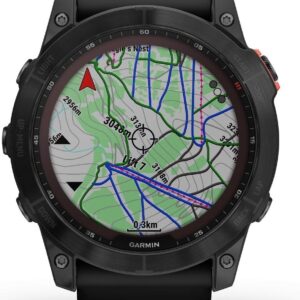 Montre de Sport Garmin Fenix 7X Solar Noir – Image 4