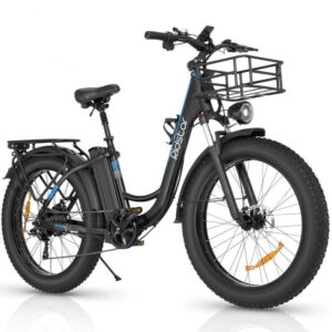 RIDSTAR MN26 26" Fat Tires Mountain Electric Bike 1500W – Image 1