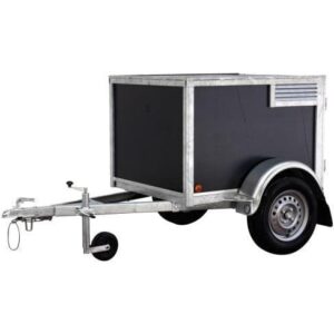 Remorque 2 chiens-marron BW Trailers – Image 1