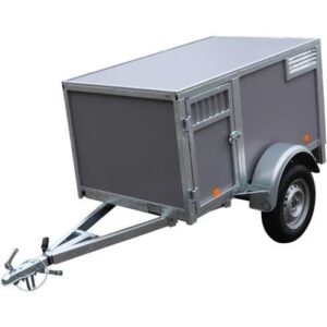 Remorque 3 chiens-gris BW Trailers – Image 1