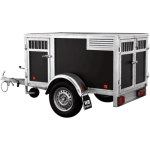 Remorque 3 chiens-marron BW Trailers – Image 1
