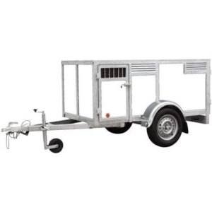 Remorque 4 chiens-blanc BW Trailers – Image 1