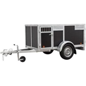 Remorque 4 chiens-marron BW Trailers – Image 1