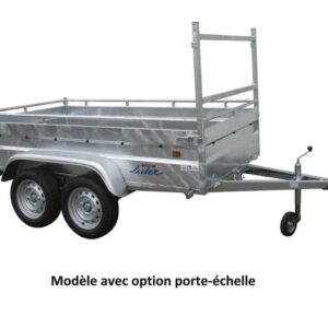 Remorque Lider Robust 39394 2 essieux- 2,50 m - 750 Kg – Image 3