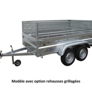 Remorque Lider Robust 39394 2 essieux- 2,50 m - 750 Kg – Image 5