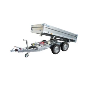 Remorque benne 2 essieux Lider - Réf. 39600PE (Pompe électrique) - 2,50 m - 2500 Kg – Image 1