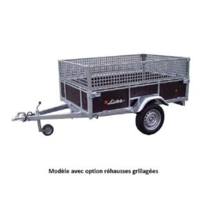 Remorque bois - Lider - 322 x 182 cm - PTAC 500 kg – Image 1