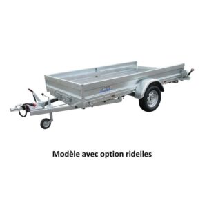 Remorque plateau 37380.1 Lider 1000 Kg - Robust 37380.1 - 3 m – Image 1