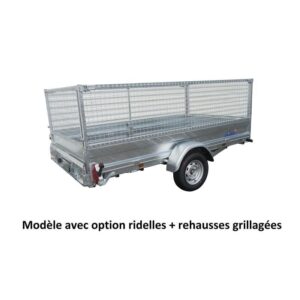 Remorque plateau 37380.1 Lider 1000 Kg - Robust 37380.1 - 3 m – Image 3
