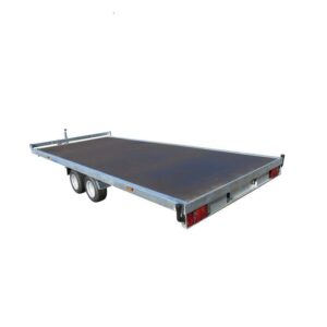 Remorque plateau 2 essieux Lider Réf. 32670 Roues dessous 5 m - 2500 Kg – Image 1