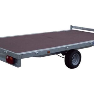Remorque plateau 33630 Lider Roues dessous - 3.50 m - 1500 Kg - 1 essieu – Image 3