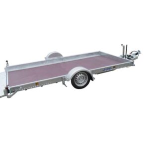 Remorque plateau abaissable - Lider - Réf. 36830 - 3,50 m - 1500 Kg - 1 essieu freiné – Image 2