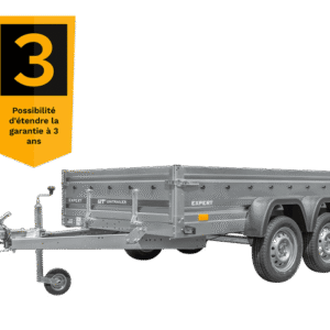 Remorque voiture 2 essieux 264×150 EXPERT 2615/2 PTAC 750 KG – Image 10