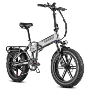 Samebike XWLX09 Silver Arrow 500W 20'' Fat Bike VTT électrique 10Ah Batterie – Image 7