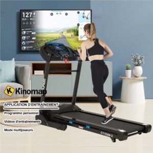 Tapis de course Connecté CARE - CT-5584 - 18km/h - Kinomap – Image 3