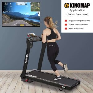 Tapis de course connecté - 14km/h - CARE - CT-962 - KINOMAP – Image 2