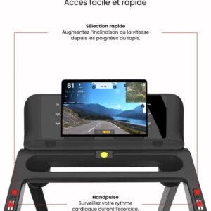 Tapis de course connecté - Care Fitness- CT-750 - KINOMAP – Image 2