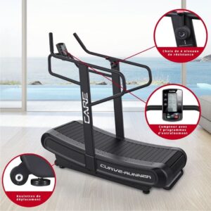 Tapis de course professionnel - CARE - CURVE-RUNNER – Image 3