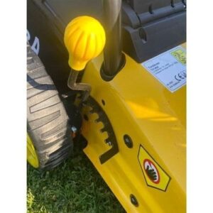 Tondeuse thermique autotractée NEMURA - 146cm3 - coupe 457mm - 1500m² - Jaune – Image 3