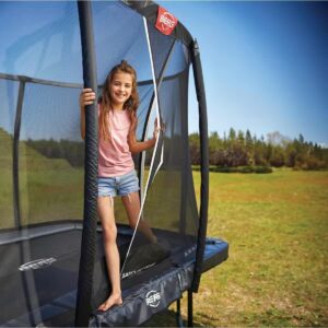 Trampoline FlatGround 500 Noir + AeroWall BLK&GRY BERG Ultim Champion – Image 3