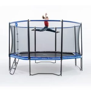 Trampoline Octopulse 460cm - Filet de Protection - Echelle + Kit d'ancrage – Image 1
