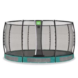 Trampoline enterré EXIT Allure Premium ø427cm - vert – Image 6