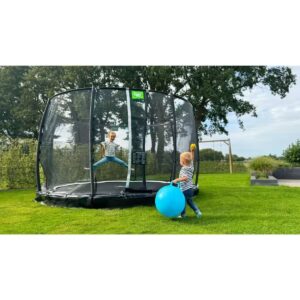 Trampoline enterré EXIT Allure Premium ø427cm - vert – Image 5