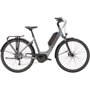 Vélo Électrique Trek Verve+ 1 Lowstep DT Shimano Tourney/Altus 8V 500 Wh Gris 2023 – Image 1