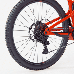 VTT Électrique Tout-Suspendu Rockrider E-Expl 520 S Microshift Advent 10V 500Wh 29" Rouge 2024 – Image 4