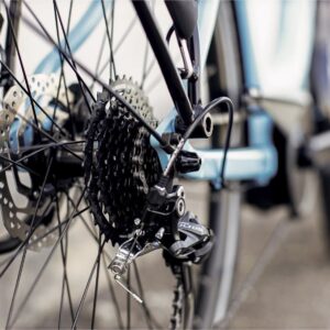 Vélo de Ville Électrique Trek Verve+ 2 Lowstep Bosch 400Wh Shimano Altus 9V Azure – Image 5