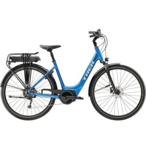Vélo de Ville Électrique Trek Verve+ 2 Lowstep Bosch 400Wh Shimano Altus 9V Azure – Image 10