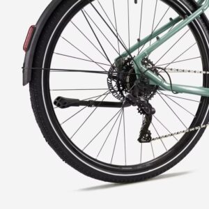 Vélo tout chemin électrique Rockrider e-actv 500 vert – Image 7