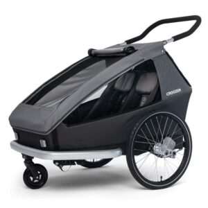 Remorque de vélo enfant Croozer Kid Keeke 1/2 places – Image 1
