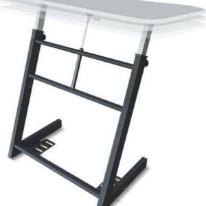 Tapis de marche evocardio evo cardio avec bureau - gris/noir/blanc – Image 3